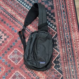 Patagonia Black Sling Backpack